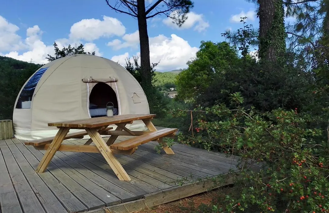 Les O De Privas 1 Unique Tente Wigwam Avec Sa Piscine Privative Xxx Spa Avec Supplement Xxx-1